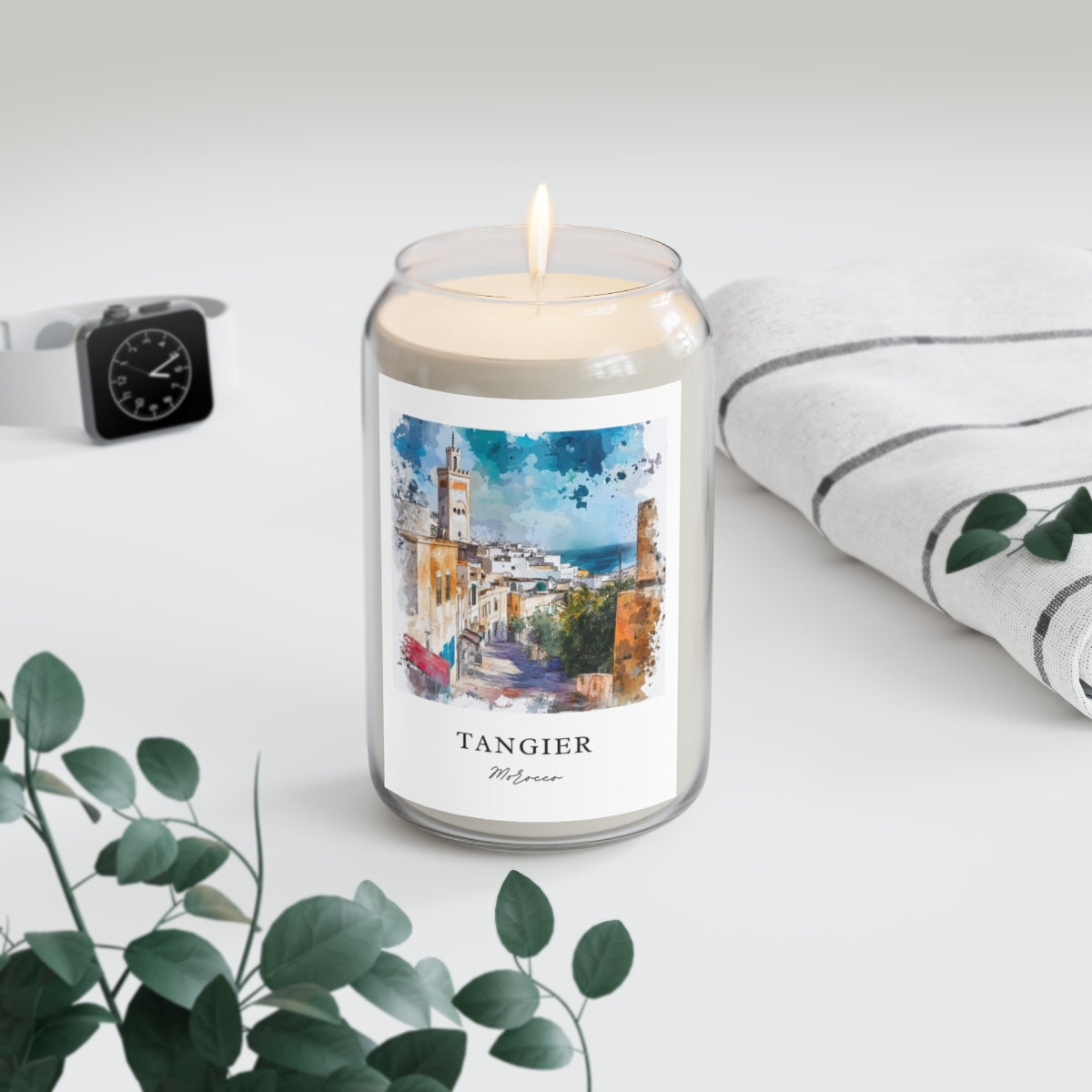 Tangier, Morocco scented soy candle