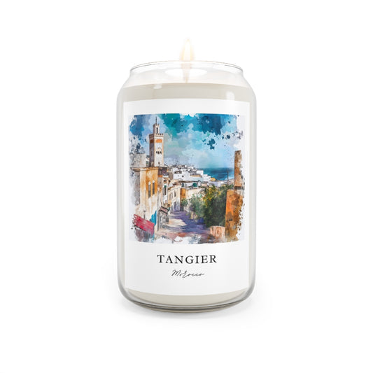 Tangier, Morocco scented soy candle