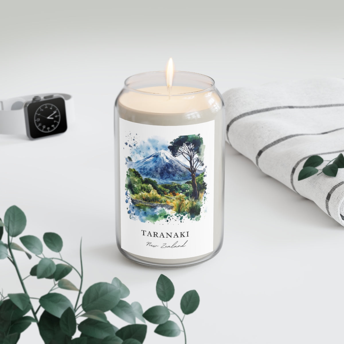 Taranaki, New Zealand scented soy candle