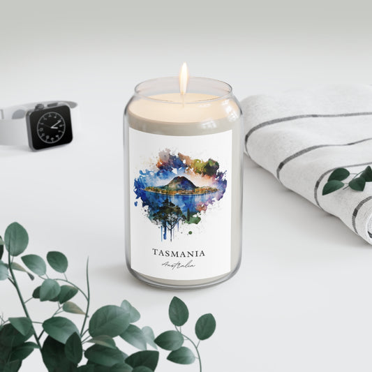 Tasmania, Australia scented soy candle