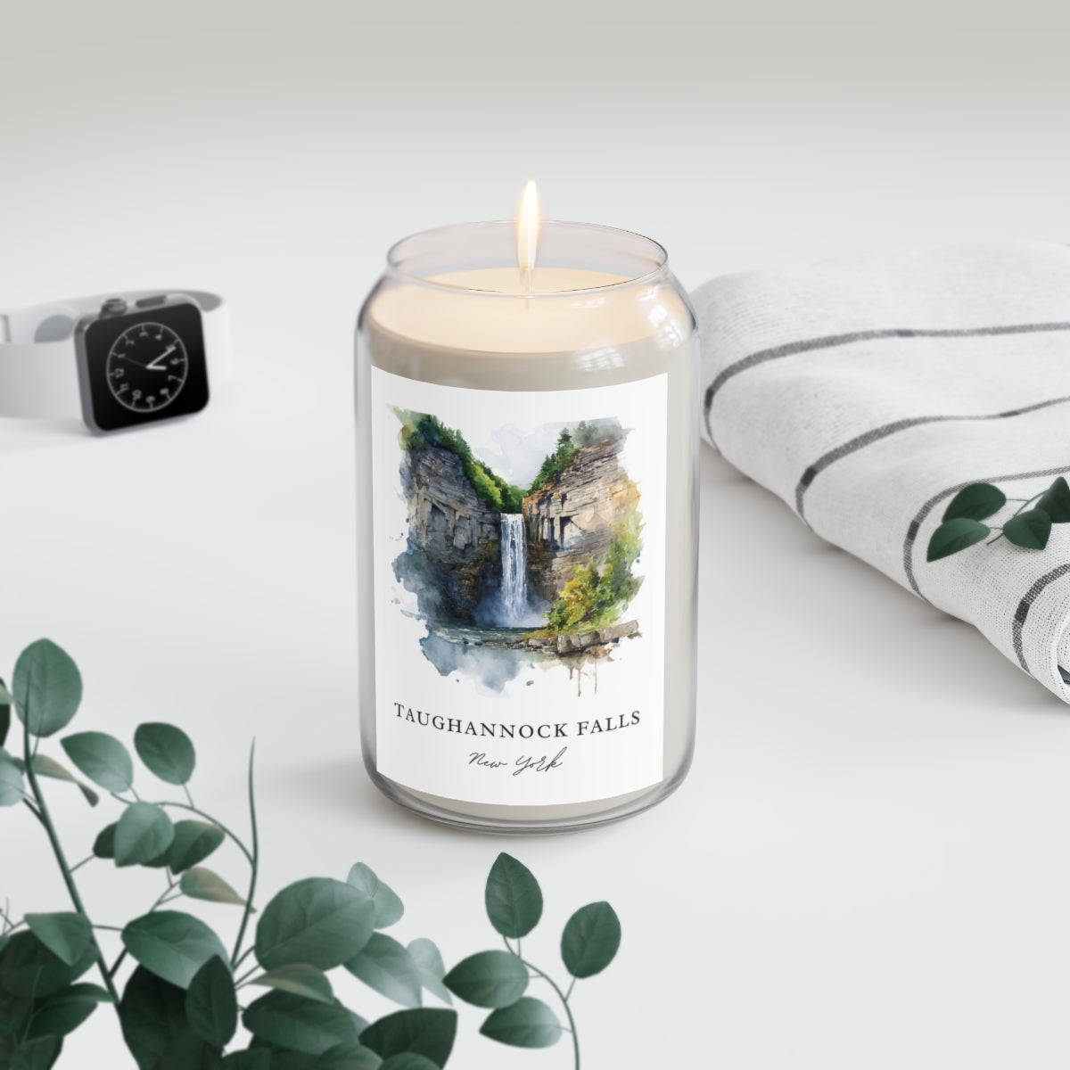 Taughannock Falls, New York scented soy candle