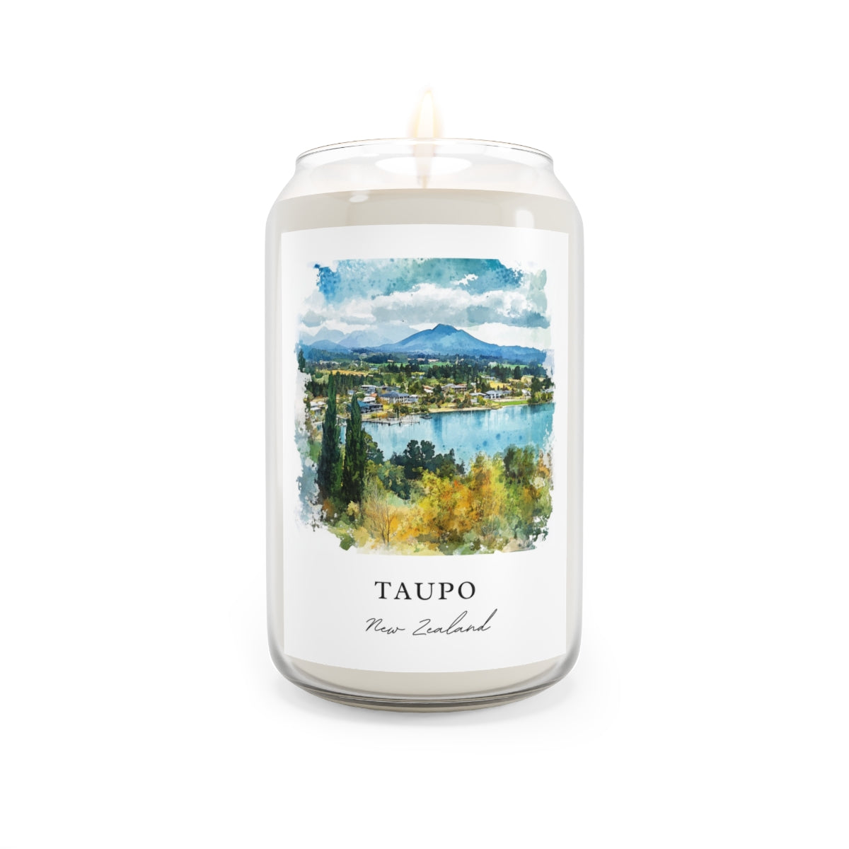 Taupo, New Zealand scented soy candle