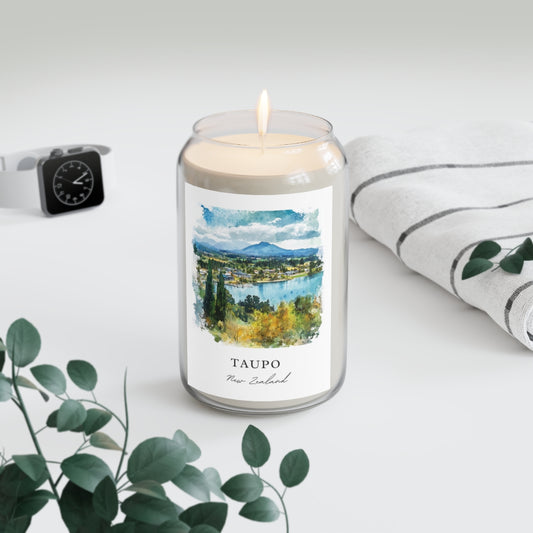 Taupo, New Zealand scented soy candle