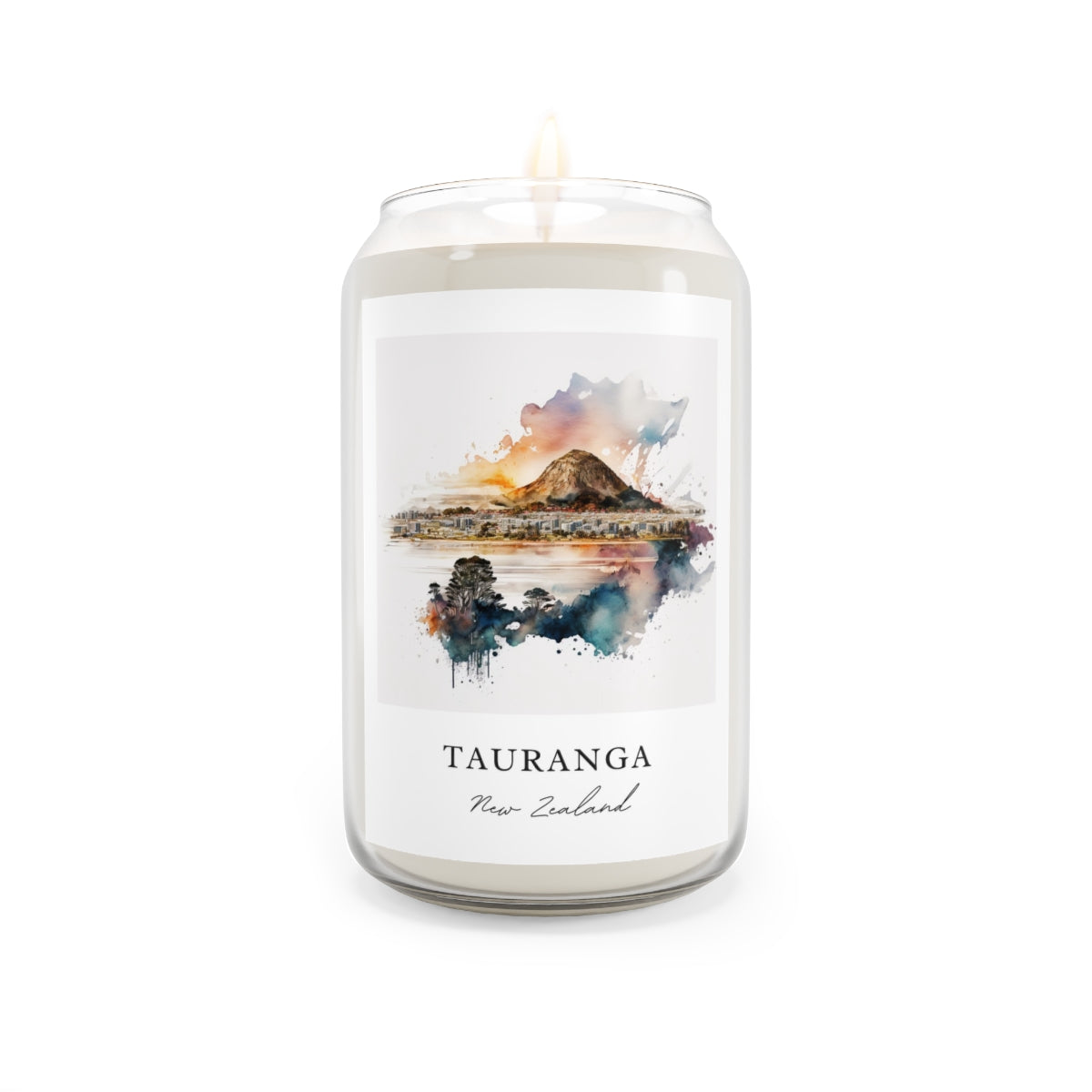 Tauranga, New Zealand scented soy candle