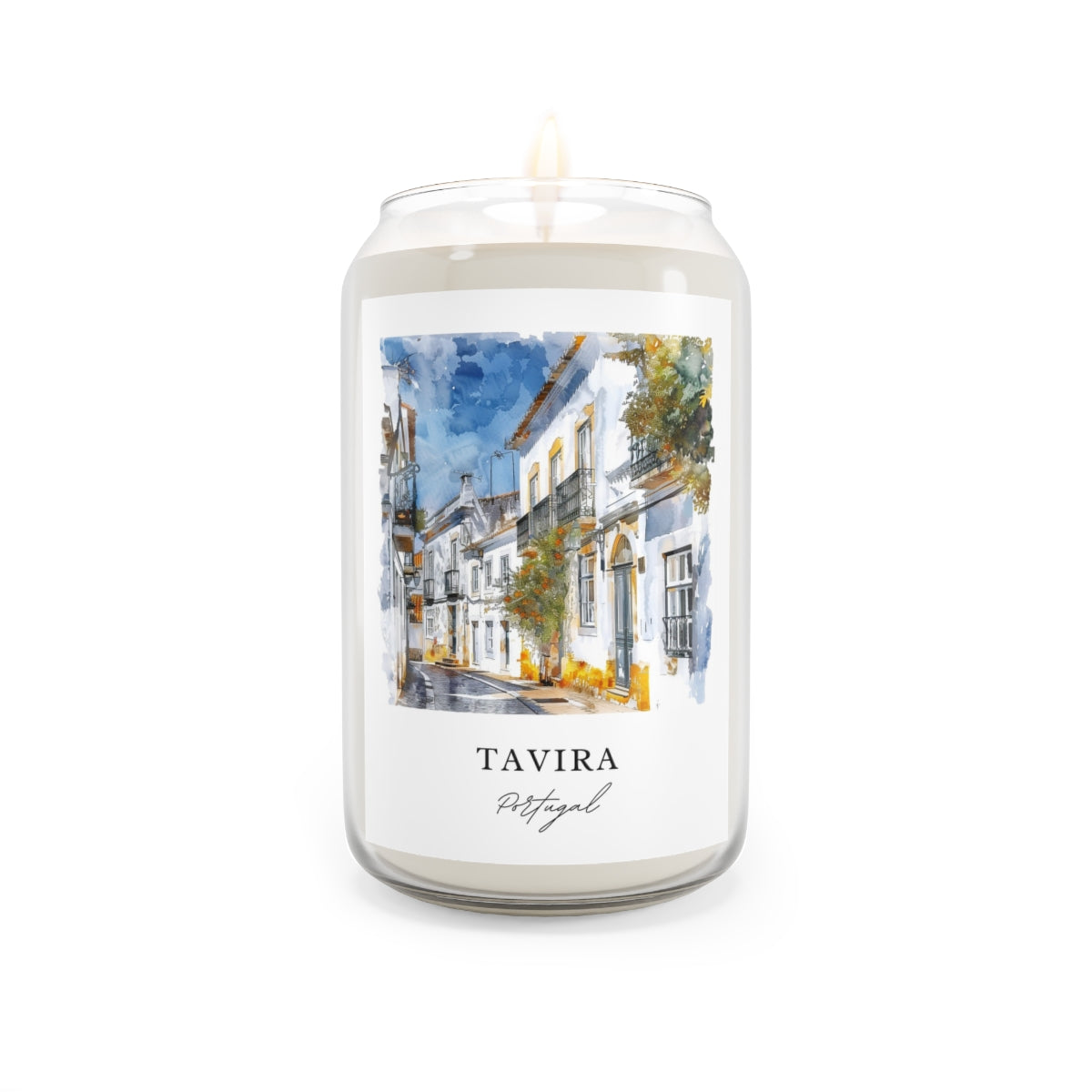 Tavira, Portugal scented soy candle
