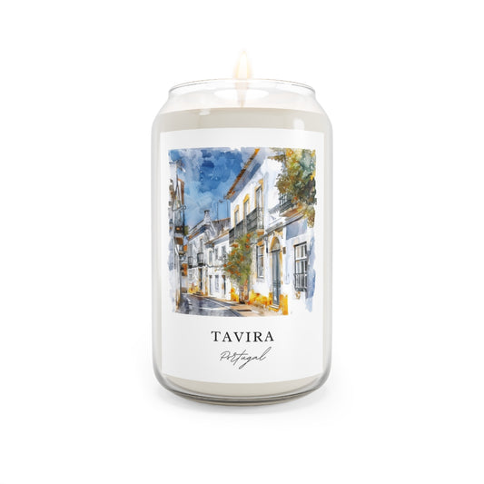 Tavira, Portugal scented soy candle