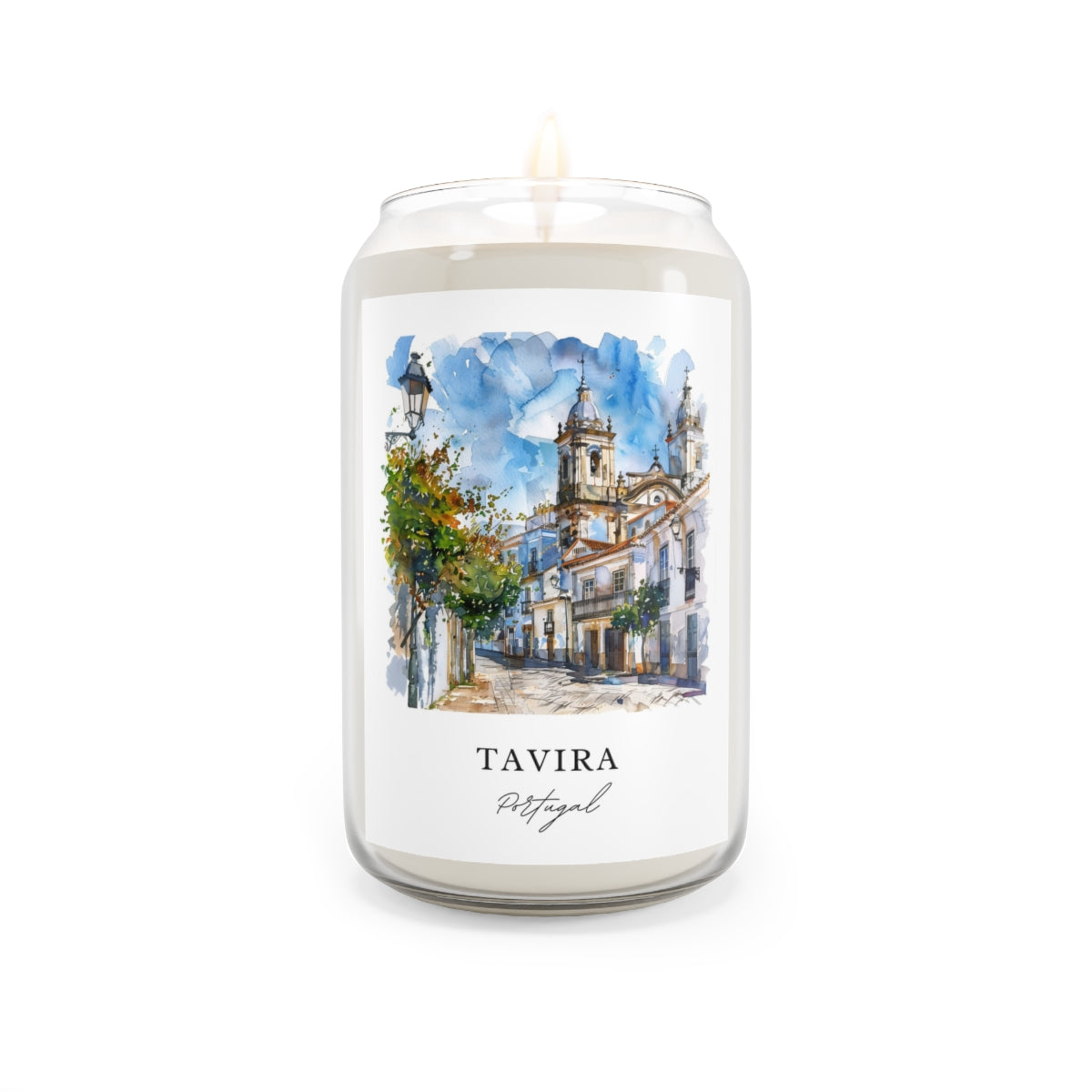 Tavira, Portugal scented soy candle