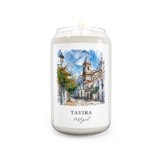 Tavira, Portugal scented soy candle