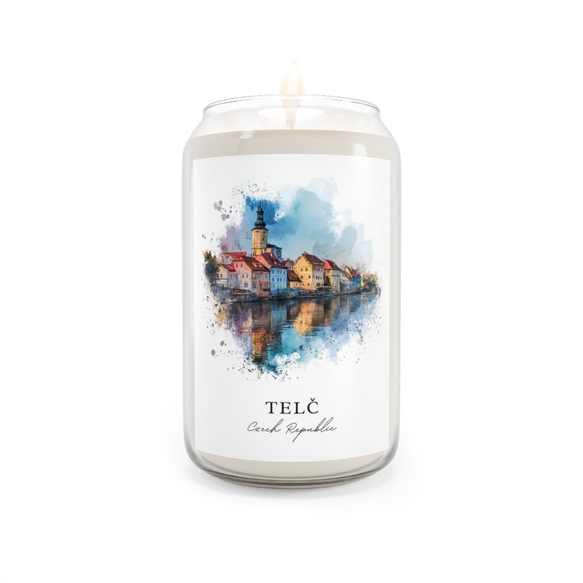 Telč, Czech Republic scented soy candle
