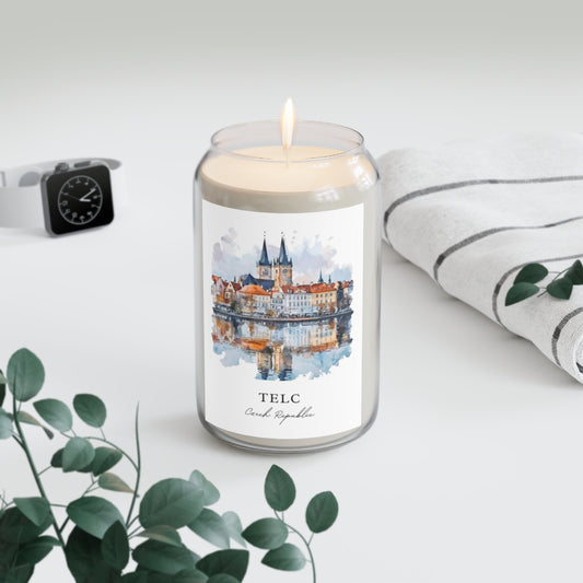 Telc, Czech Republic scented soy candle