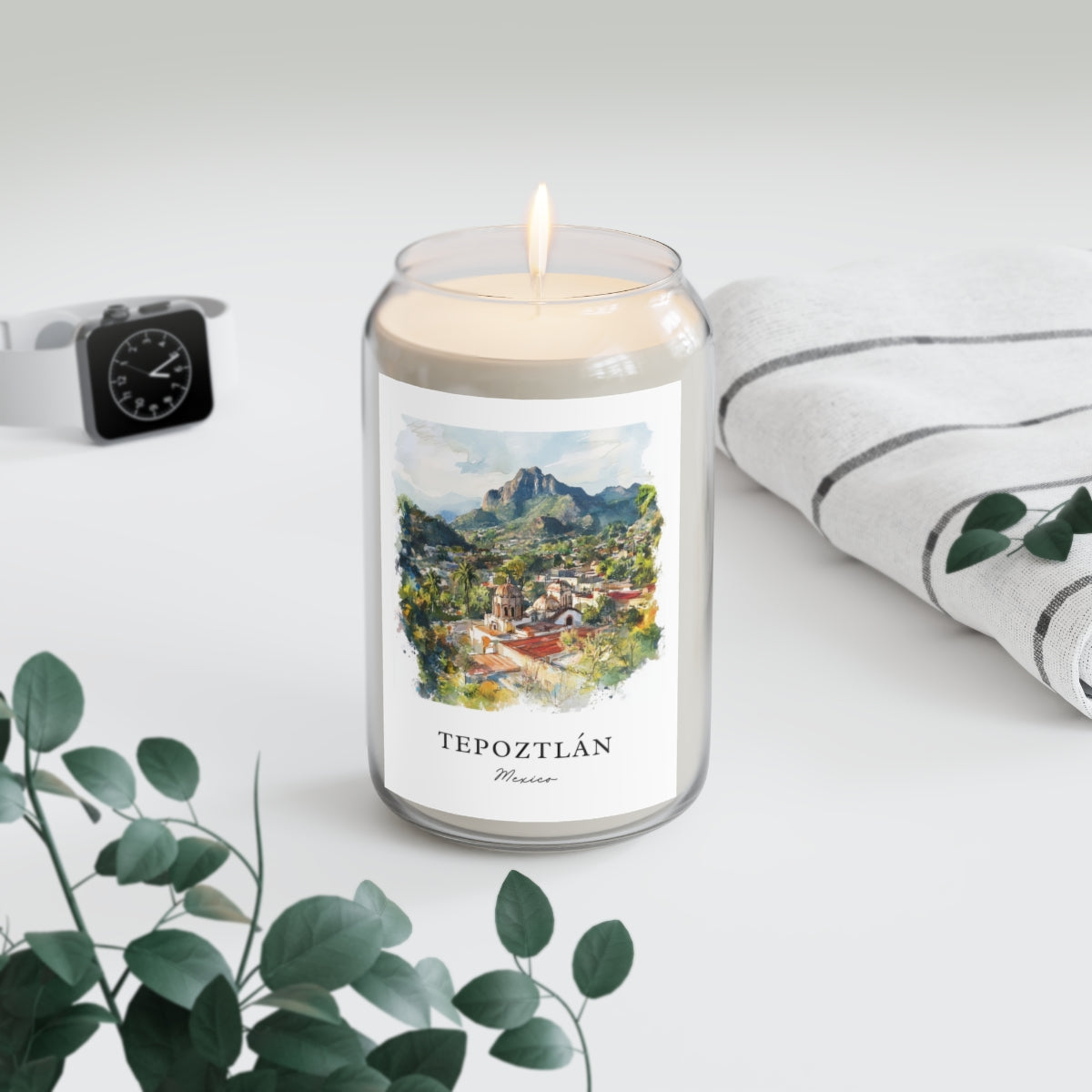 Tepoztlán, Mexico scented soy candle
