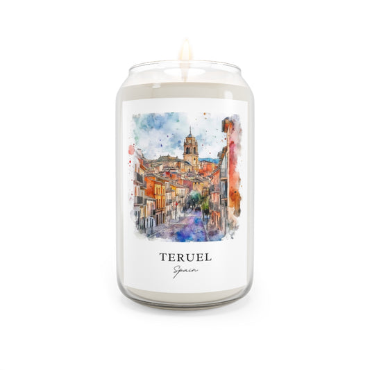 Teruel, Spain scented soy candle