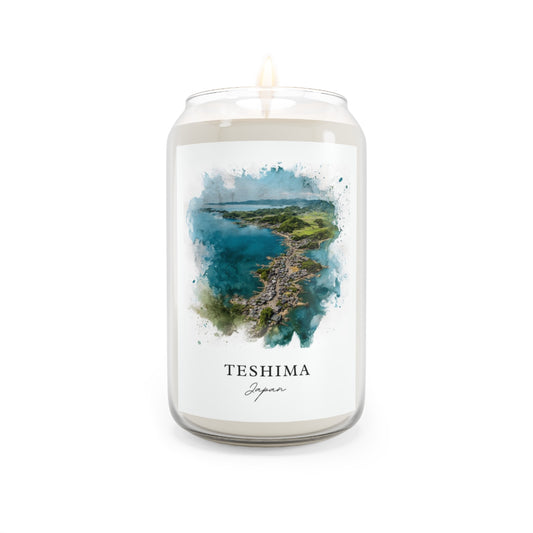 Teshima, Japan scented soy candle