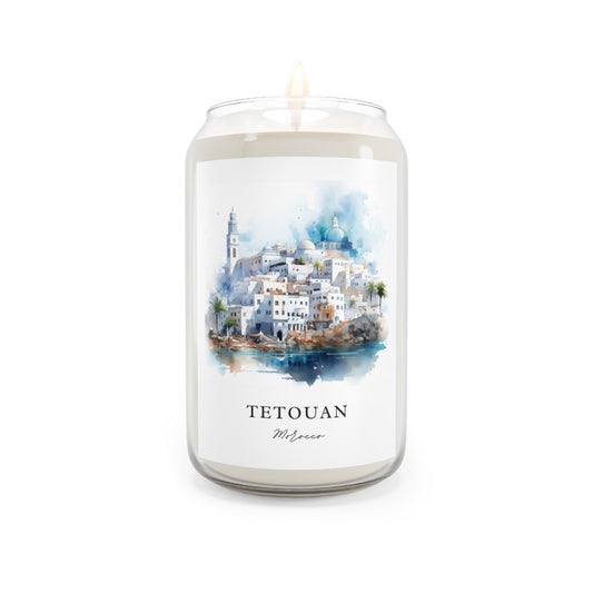 Tetouan, Morocco scented soy candle