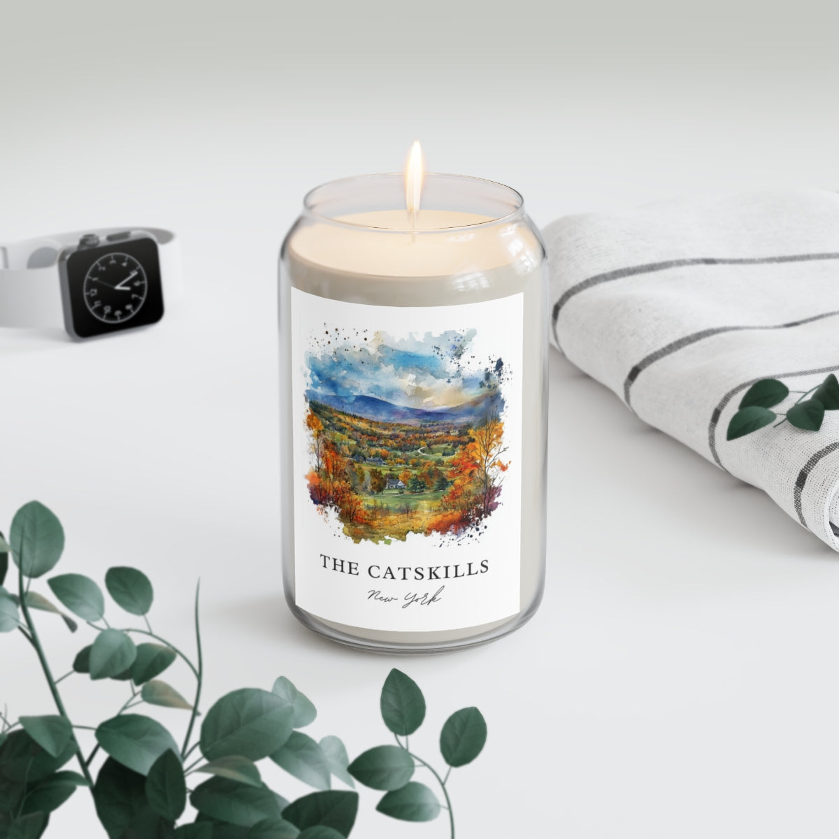 The Catskills, New York scented soy candle