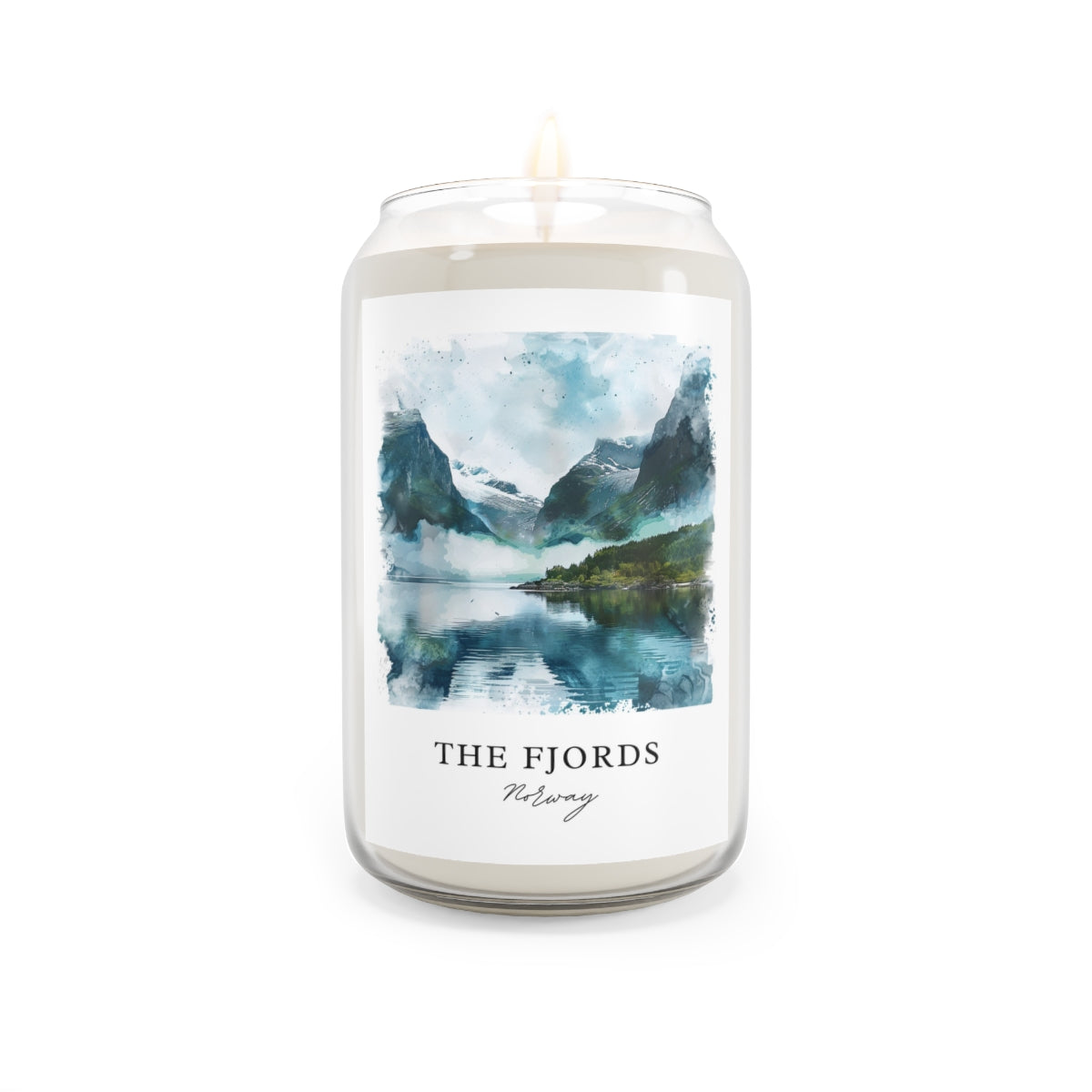 The Fjords, Norway scented soy candle