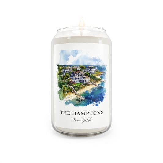 The Hamptons, New York scented soy candle