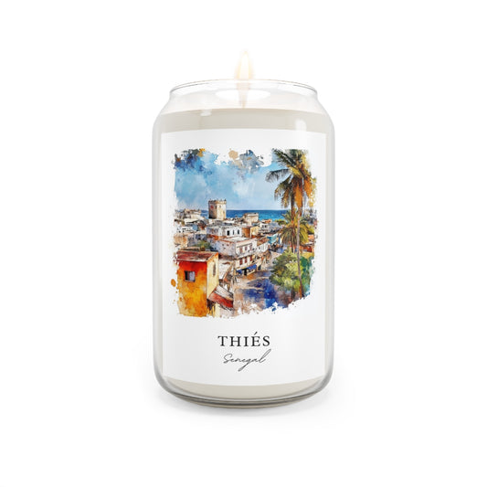 Thiés, Senegal scented soy candle