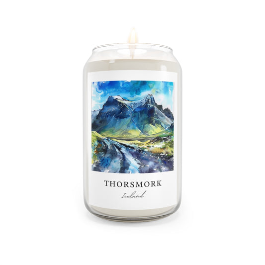Thorsmork, Iceland scented soy candle