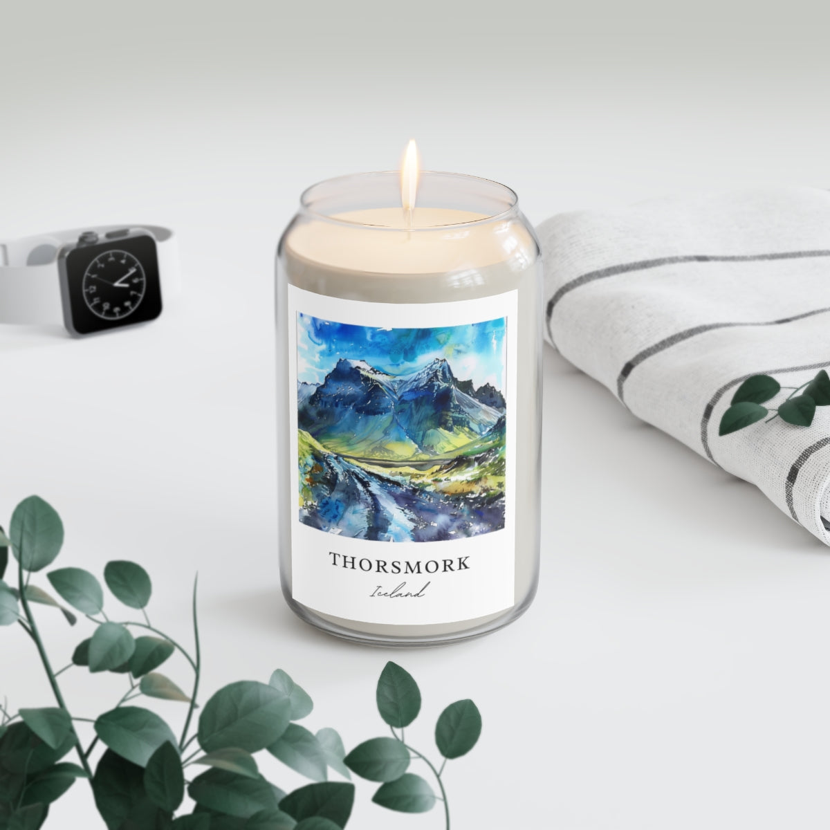 Thorsmork, Iceland scented soy candle