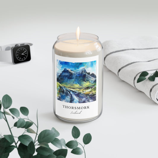 Thorsmork, Iceland scented soy candle