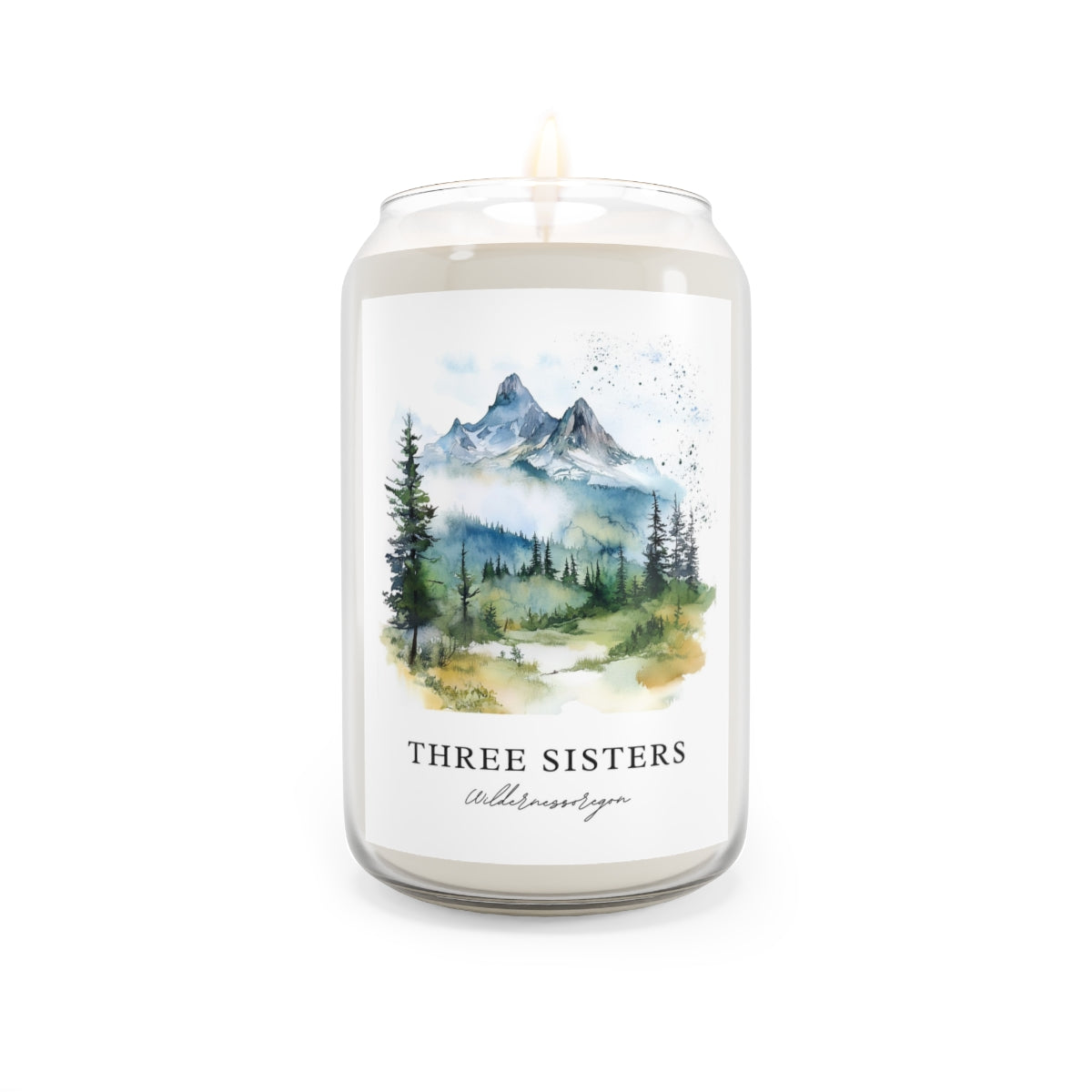 Three Sisters, Wildernessoregon scented soy candle