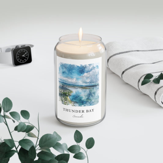 Thunder Bay, Canada scented soy candle