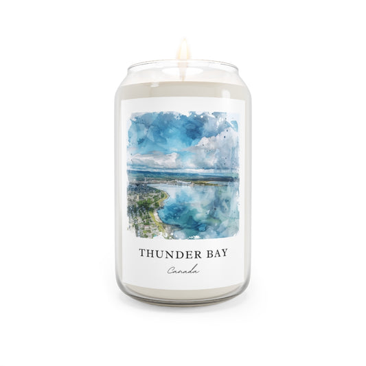 Thunder Bay, Canada scented soy candle
