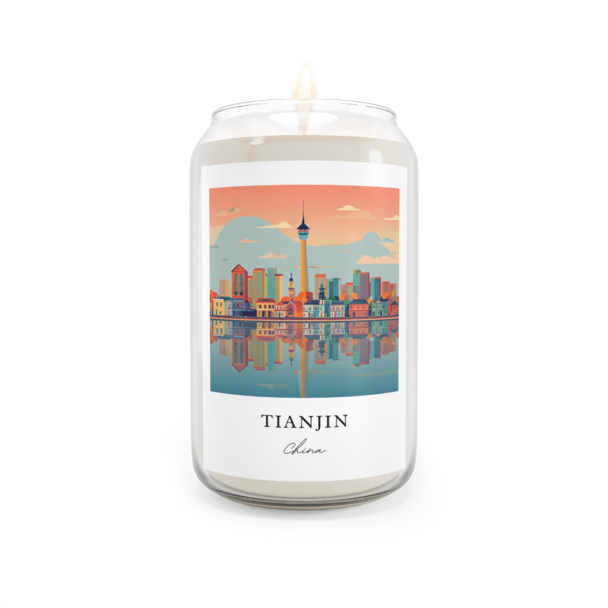 Tianjin, China scented soy candle