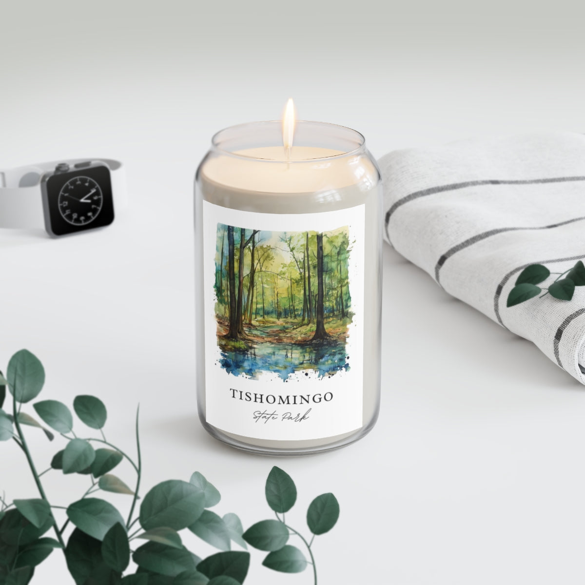 Tishomingo, State Park scented soy candle