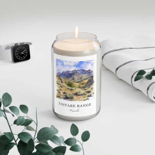 Toiyabe Range, Nevada scented soy candle