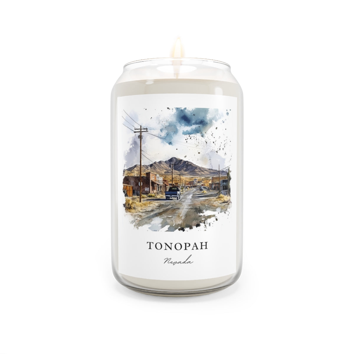 Tonopah, Nevada scented soy candle