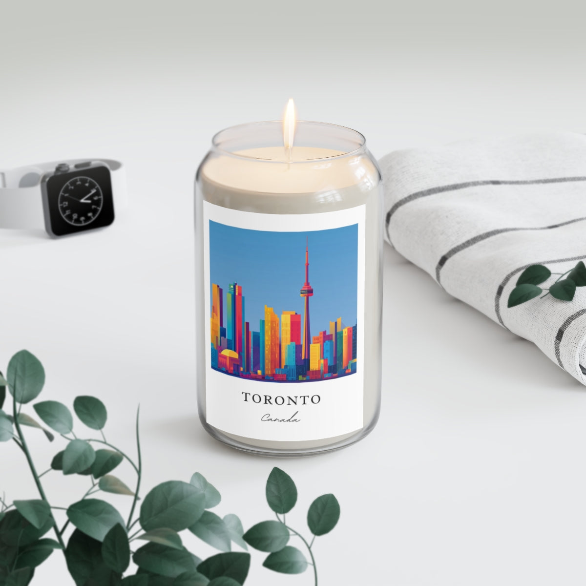 Toronto, Canada scented soy candle