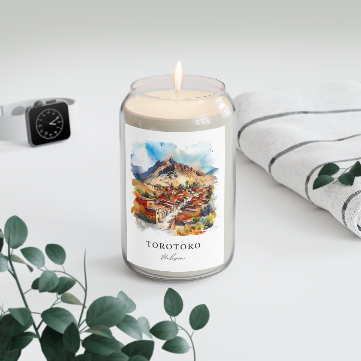 Torotoro, Bolivia scented soy candle