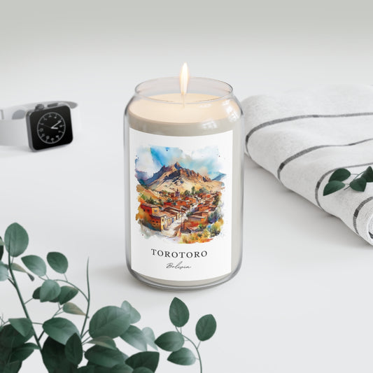 Torotoro, Bolivia scented soy candle