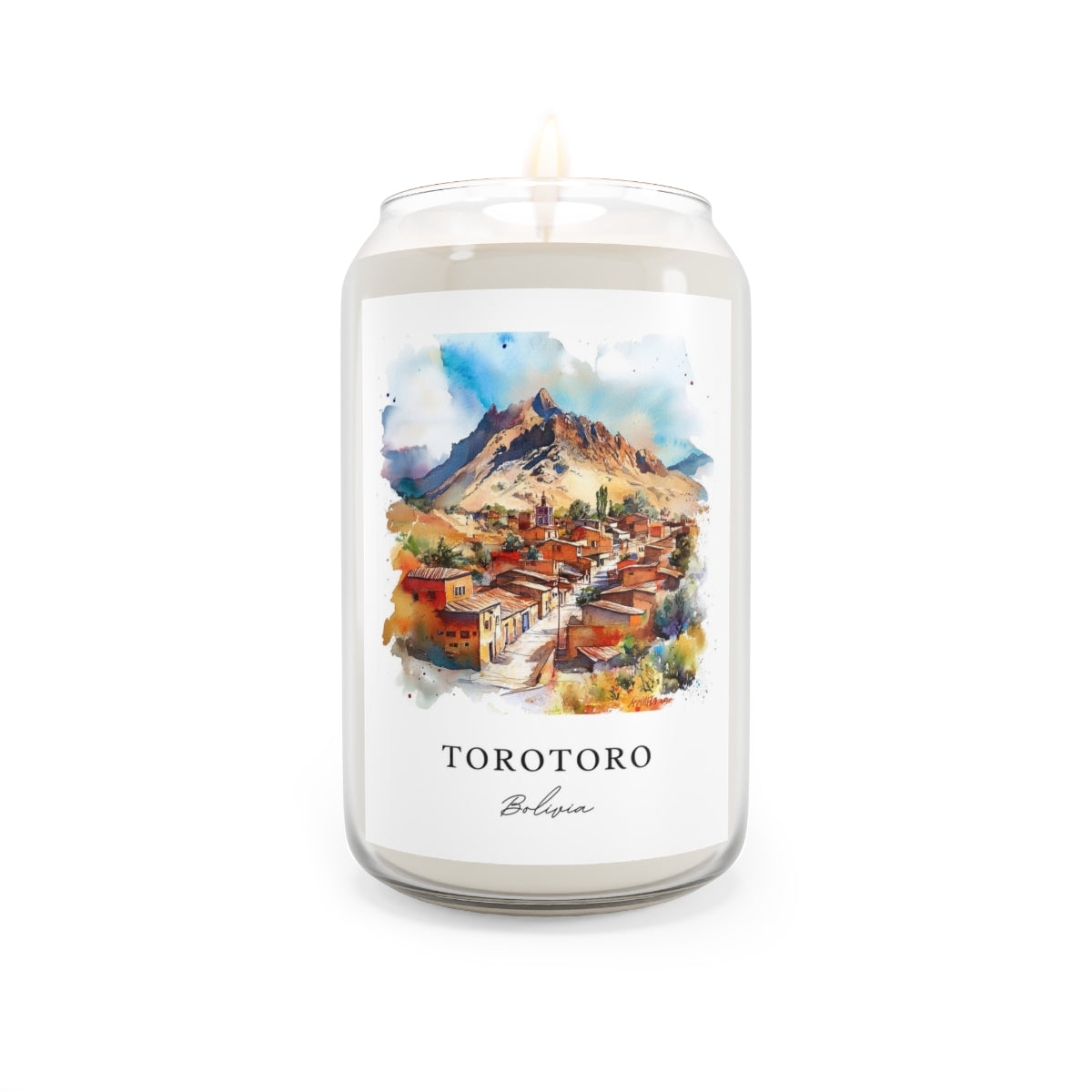 Torotoro, Bolivia scented soy candle