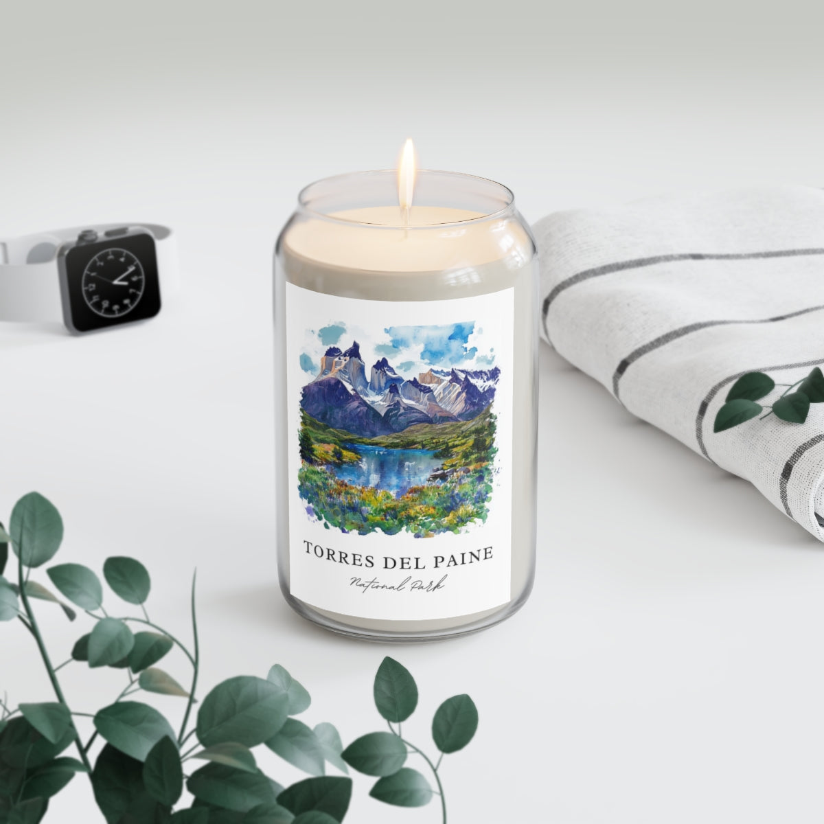 Torres Del Paine, National Park scented soy candle