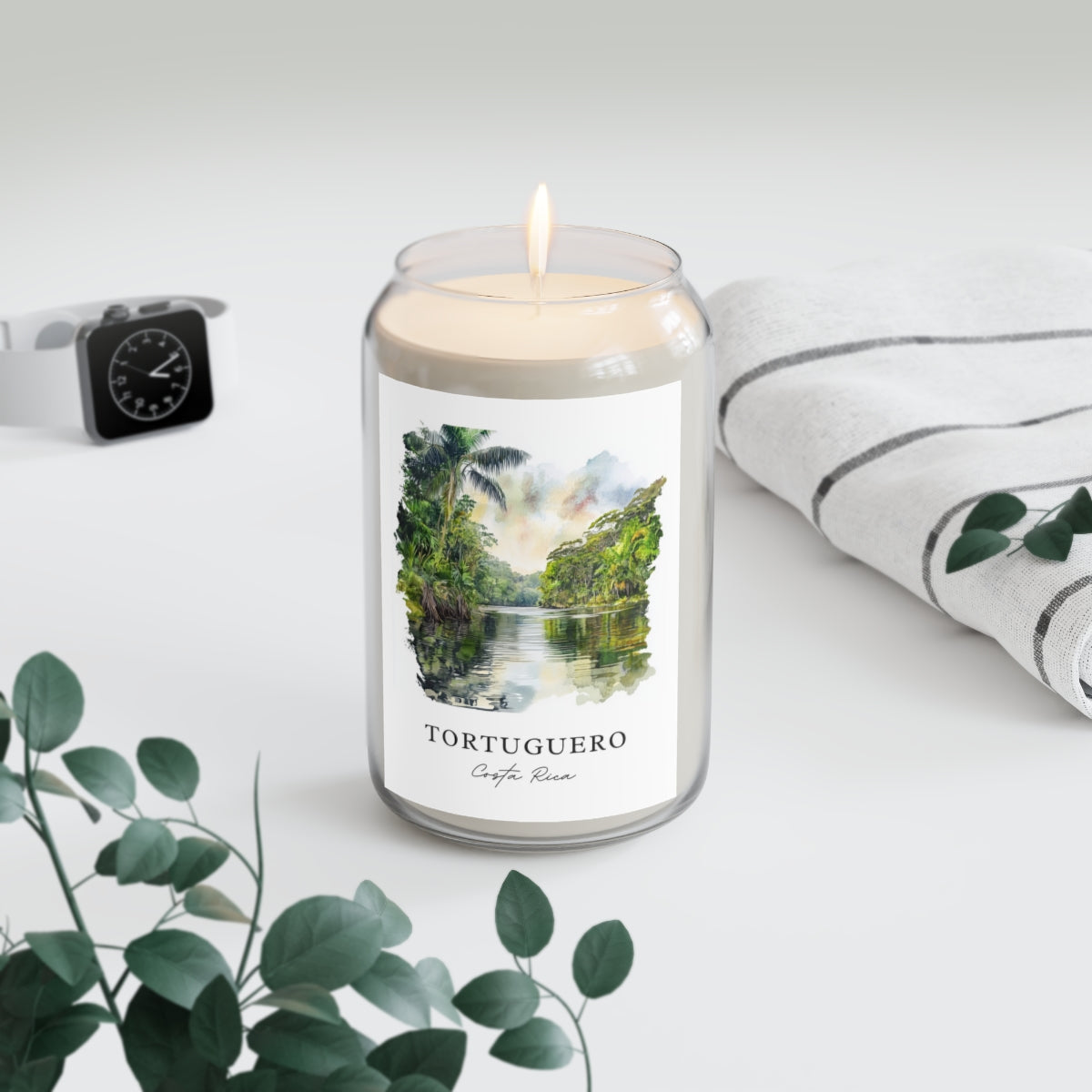 Tortuguero, Costa Rica scented soy candle