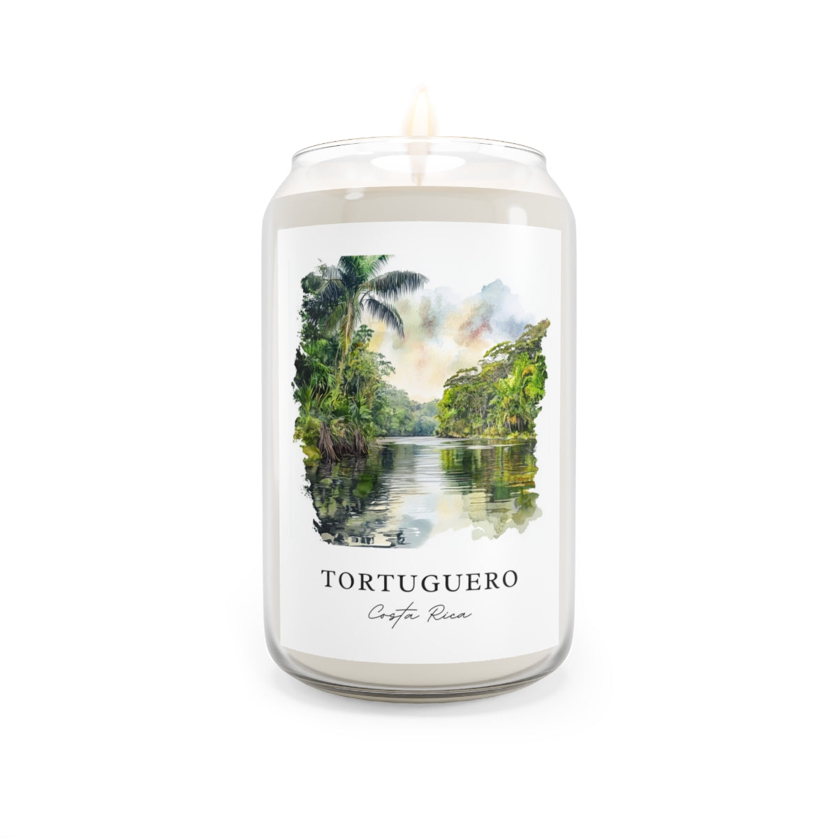 Tortuguero, Costa Rica scented soy candle