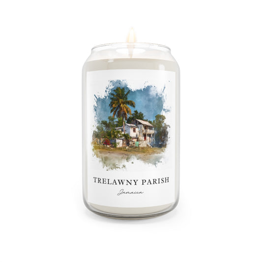 Trelawny Parish, Jamaica scented soy candle
