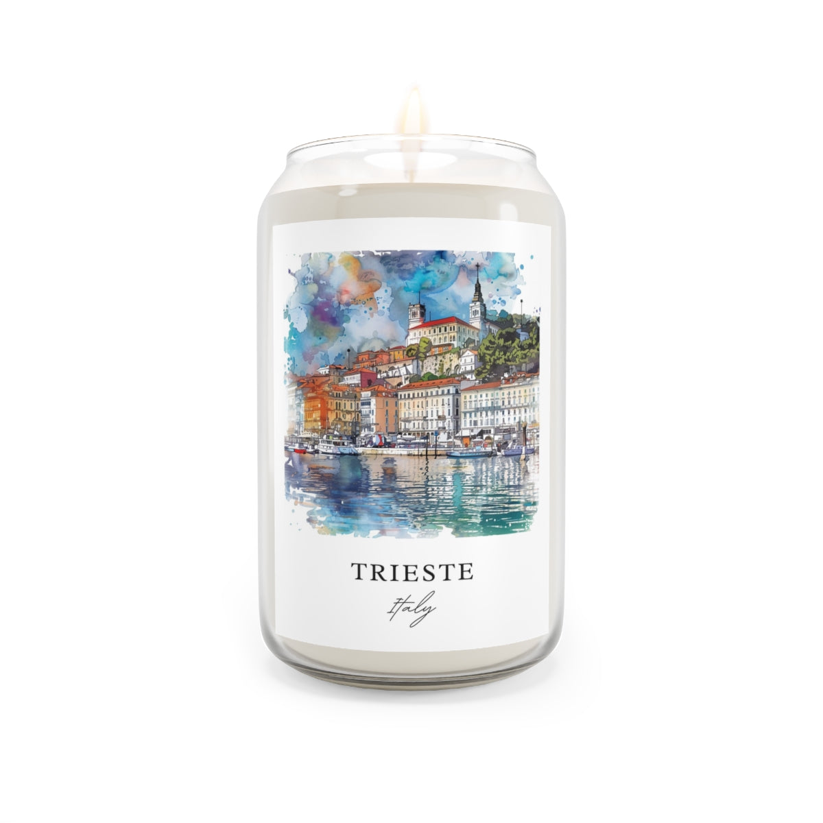 Trieste, Italy scented soy candle