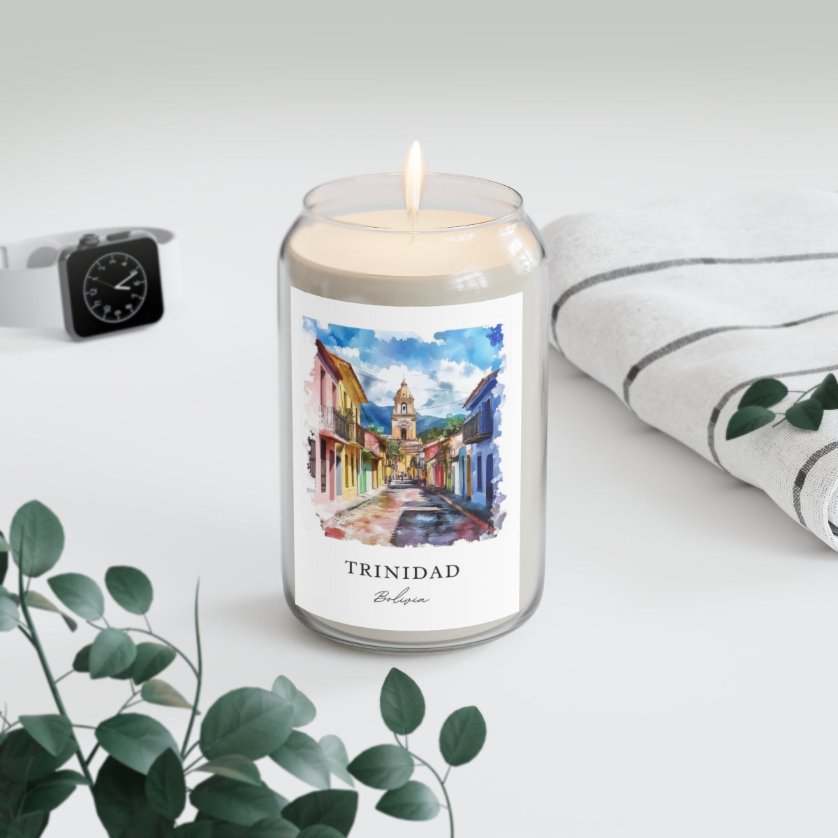 Trinidad, Bolivia scented soy candle