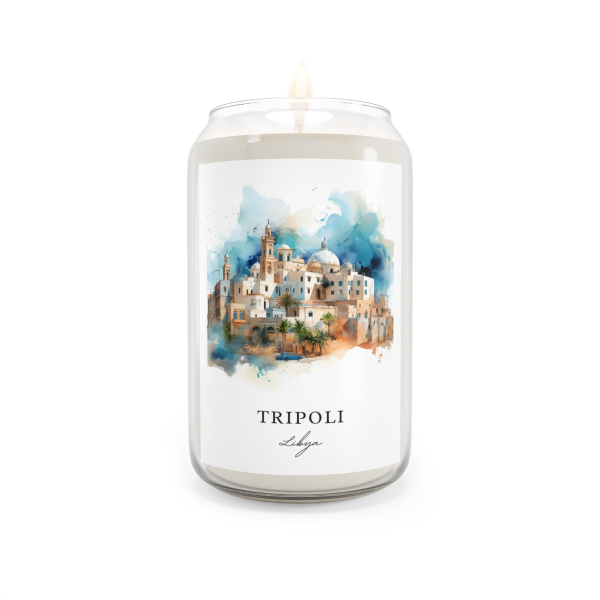 Tripoli, Libya scented soy candle