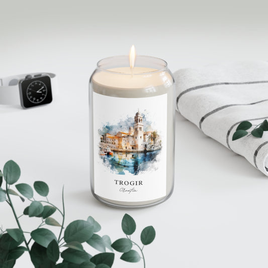 Trogir, Croatia scented soy candle