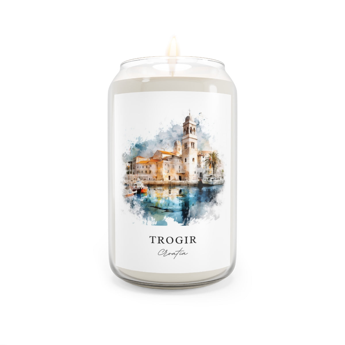 Trogir, Croatia scented soy candle