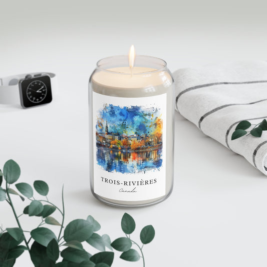 Trois-Rivières, Canada scented soy candle