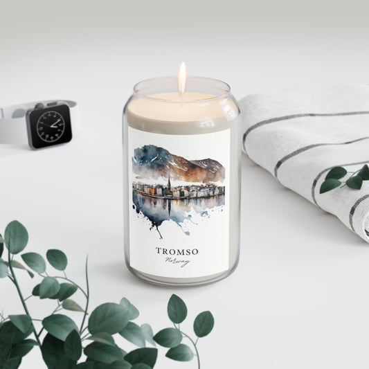 Tromso, Norway scented soy candle