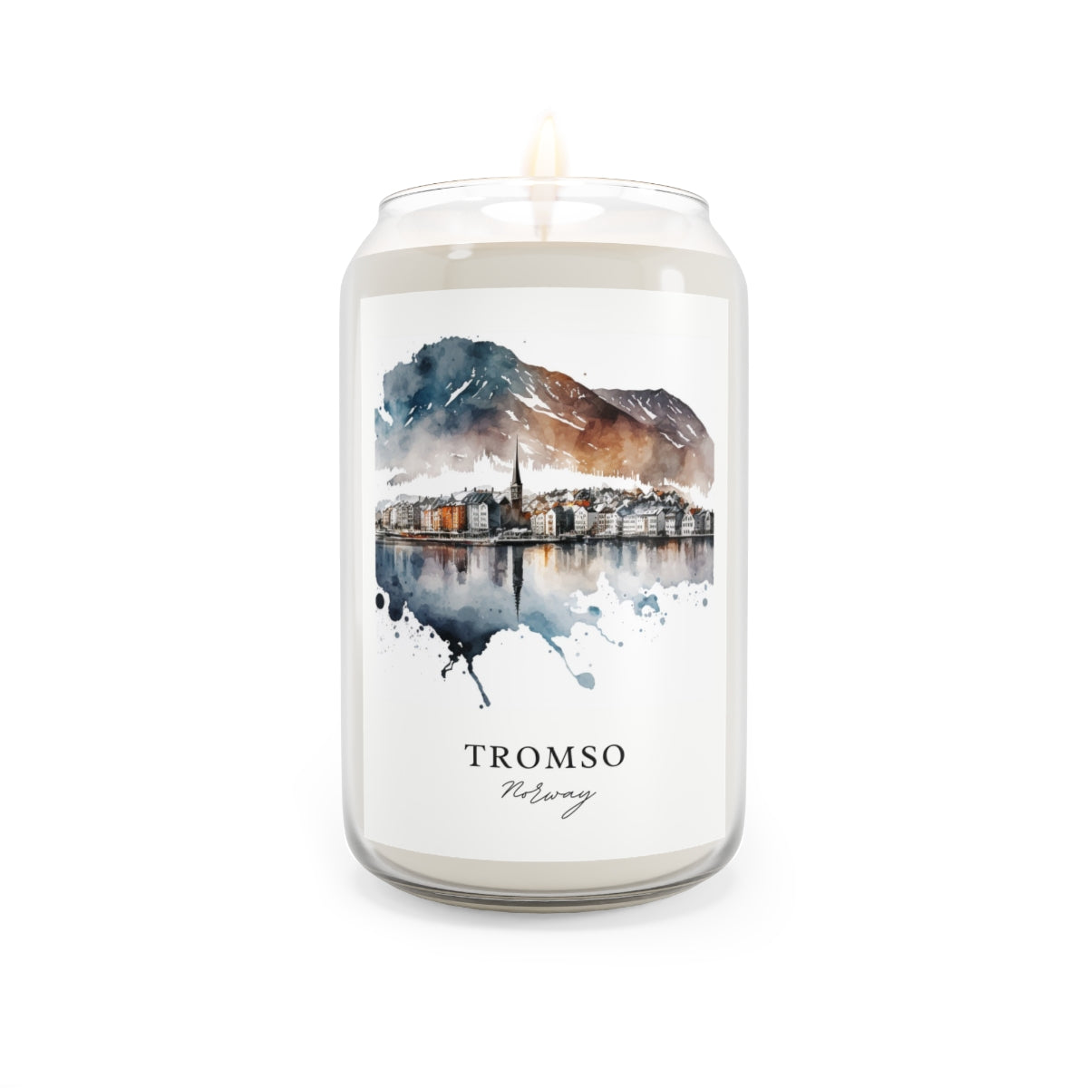 Tromso, Norway scented soy candle