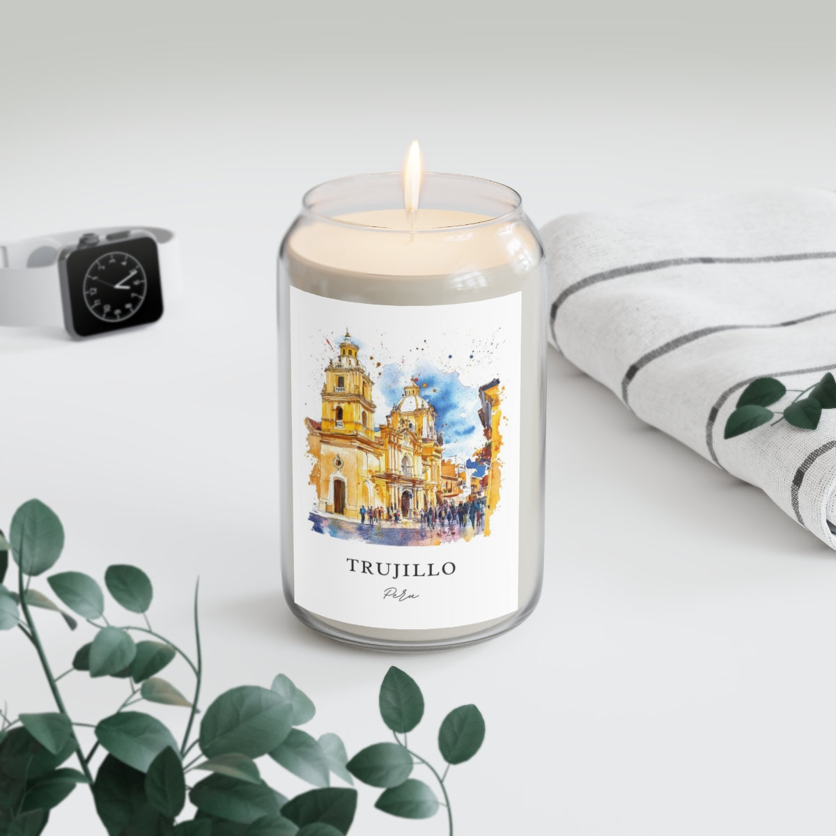Trujillo, Peru scented soy candle