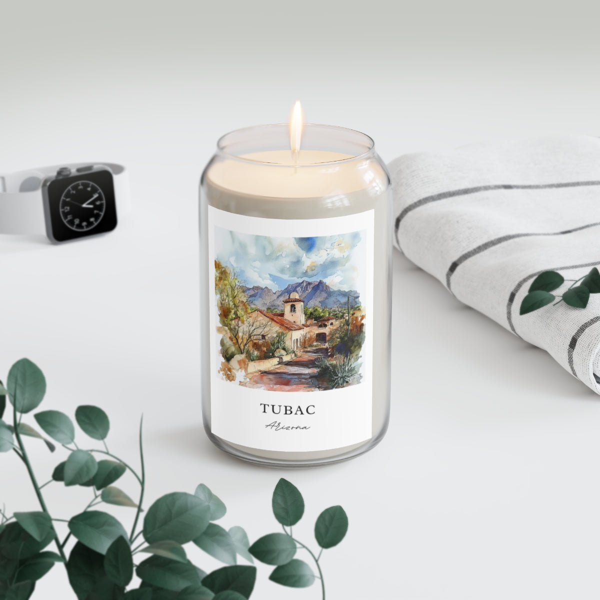Tubac, Arizona scented soy candle